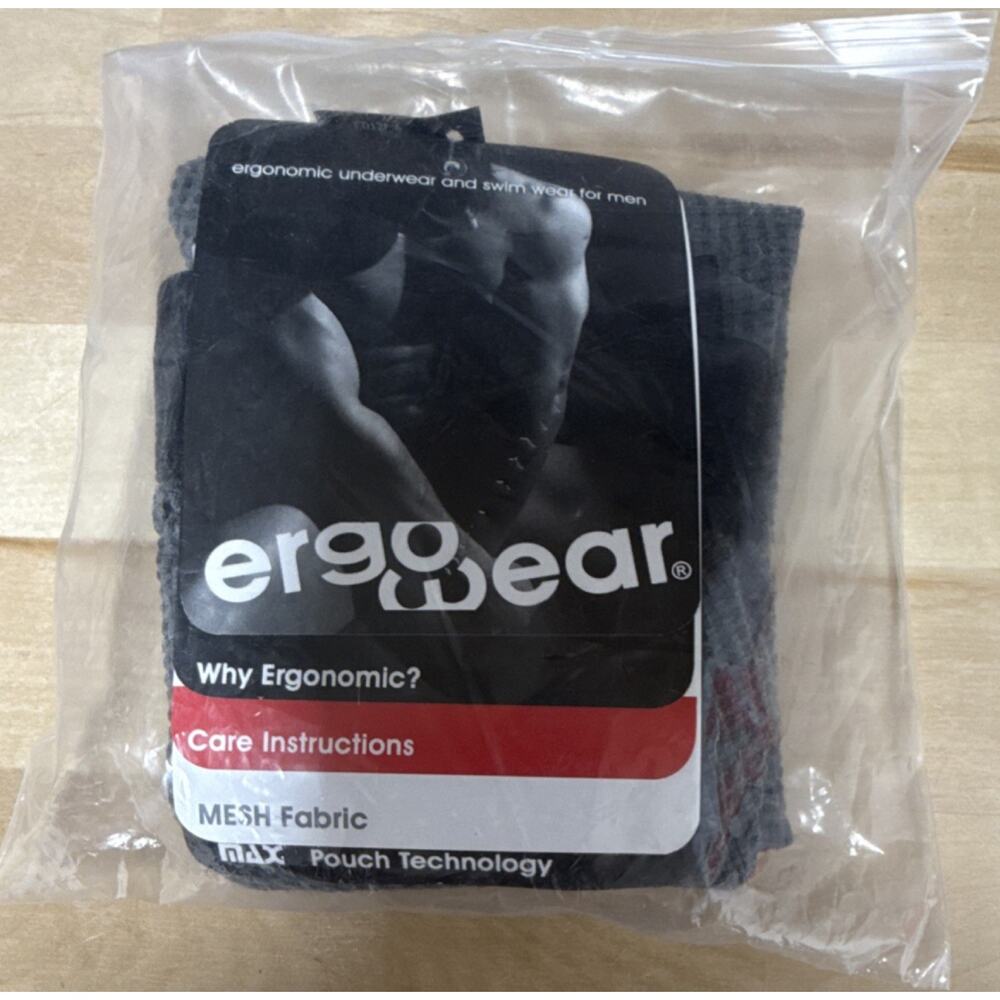 Ergowear Max Mesh Midcut Boxer Brief Mesh Grey Men's Underwear Size M